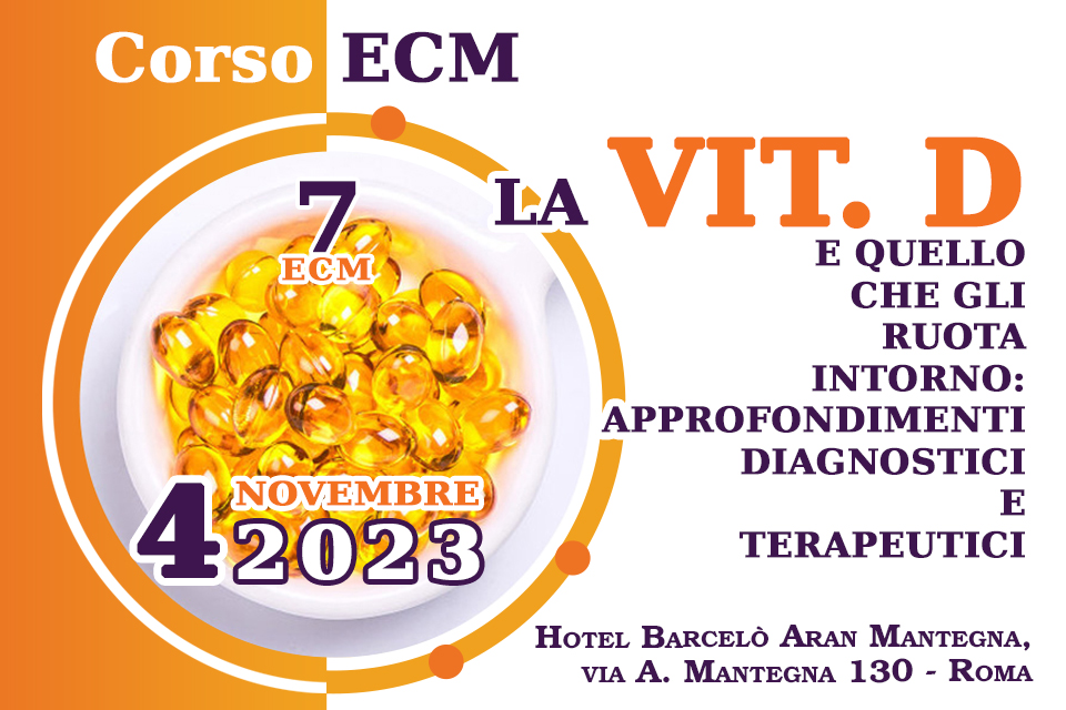 Corso ECM ROMA (RM) 04 NOVEMBRE 2023  